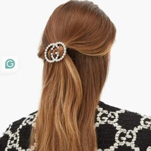 Beautiful authentic Gucci Double GG Hair Clip